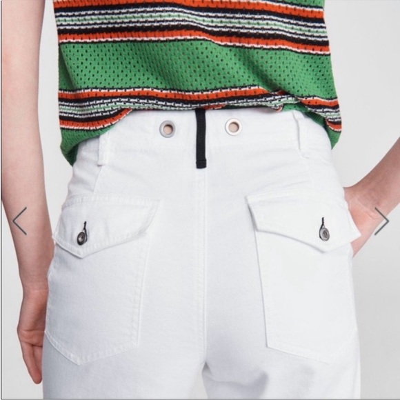Rag & Bone Kaye Chino in White - Picture 5 of 15